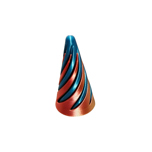 Spiral flower fidget